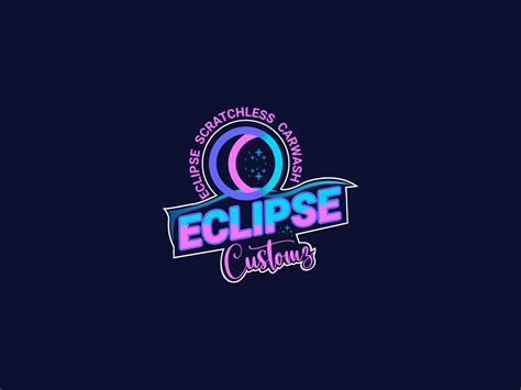 ECLIPSE CUSTOMZ LOGO DESIGN by Abdul Hannan on Dribbble