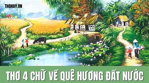 Tổng hợp hơn 10 những bài thơ hay về quê hương hay nhất - Bút Chì Xanh