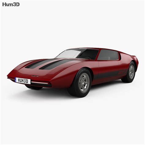 AMC AMX 2 1969 3D model - Download Sports car on 3DModels.org