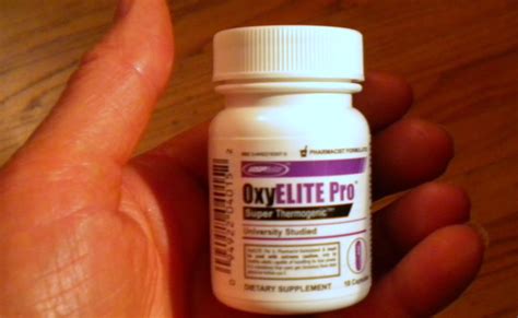 Ready in 5 (weeks): OxyElite Pro