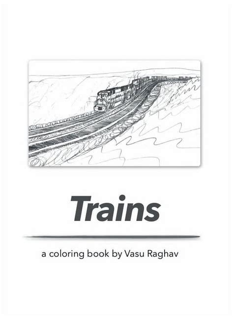 Trains: a coloring book - Walmart.com