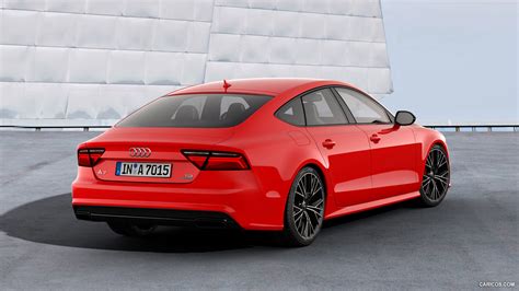 2015 Audi A7 Sportback 3.0 TDI Competition (Misano Red) - Rear | Caricos