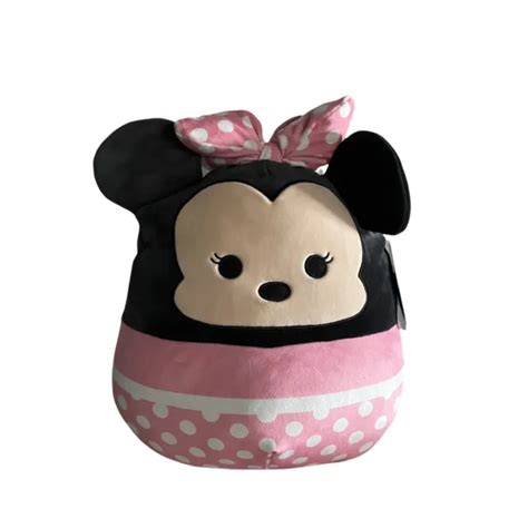 NWT SQUISHMALLOWS KELLYTOY 2021 Disney Collection 12" Minnie Mouse Plush Doll $29.99 - PicClick