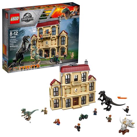 LEGO Jurassic World Indoraptor Rampage at Lockwood Estate 75930 Toy Building Kit (1019 Piece ...