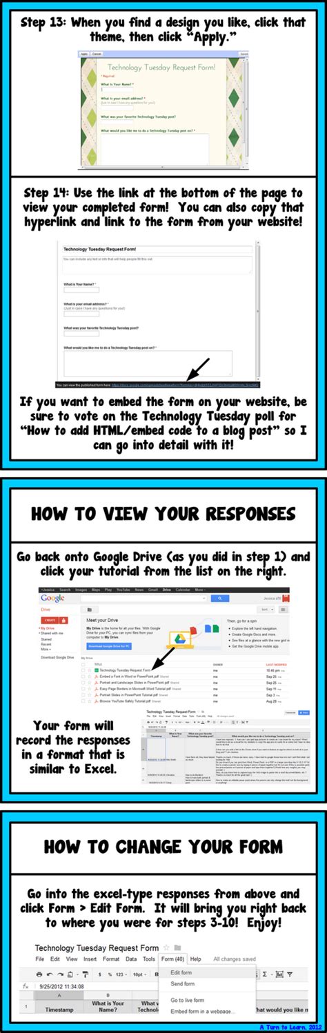 How to Make a Form for Your Blog or Website! • A Turn to Learn