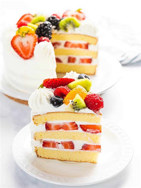 Cake Decoration With Fruits