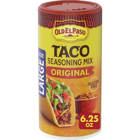 Old El Paso Original Taco Seasoning Mix, Large Size, 6.25 oz - Walmart.com