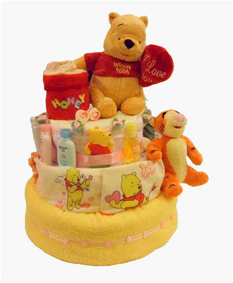 Disney Pooh And Tigger - Winnie The Pooh Cake Png, Transparent Png ...