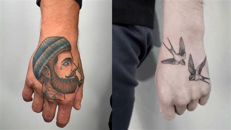 Hand Tattoos For Men Ideas