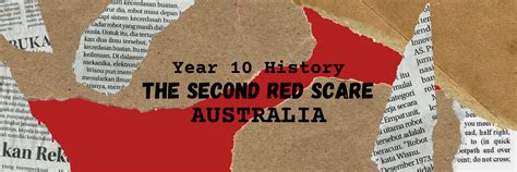 Australia - Year 10 History - The Second Red Scare - Conde Library at ...