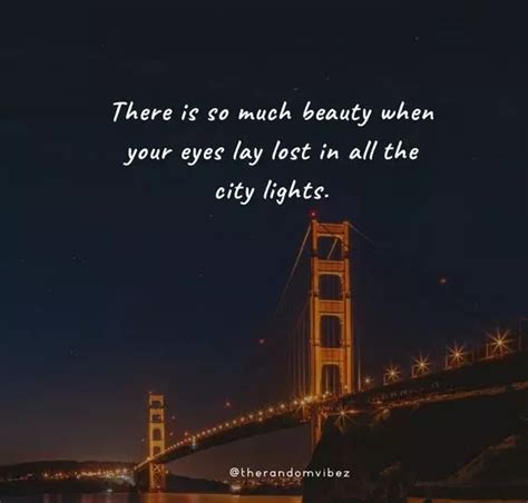 60 City Lights Quotes To Brighten Your Night