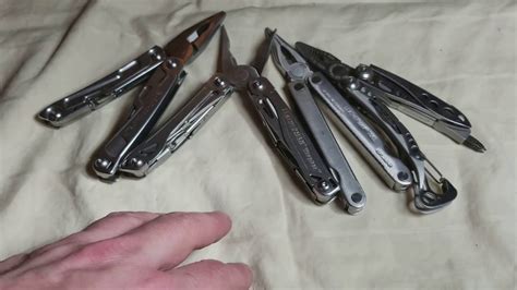 Leatherman Original Classic vs. Rev vs. Wingman vs. Skeletool Multitool Review & Comparison ...