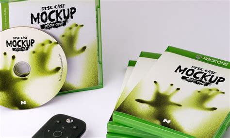 Xbox One Disc Case Mockup