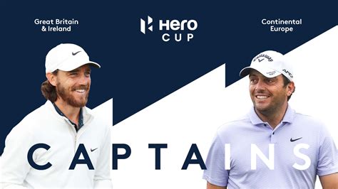 Golf Business News - Hero Cup captains announced