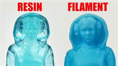 3D printing a Princess Leia Hologram Lamp (Resin vs. Filament) - YouTube