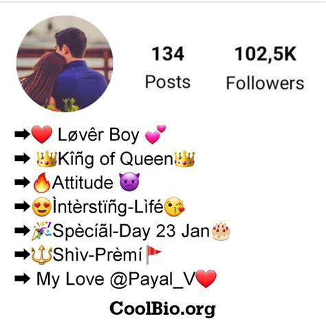 Best 500+ Instagram Bio For Couples | Cute Love Bio - Cool Bio