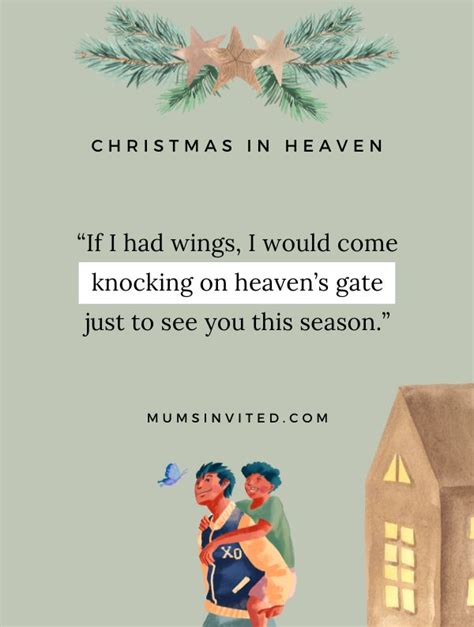 50 Christmas In Heaven Quotes To Remember Loved Ones This Holiday - Mums Invited