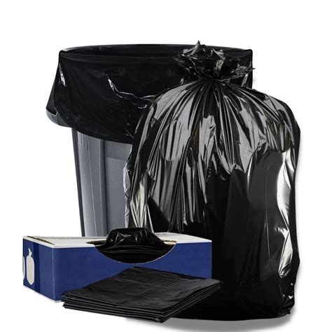 Buy Plasticplace Contractor T Bags 55-60 Gallon, 3.0 Mil, Black Heavy ...