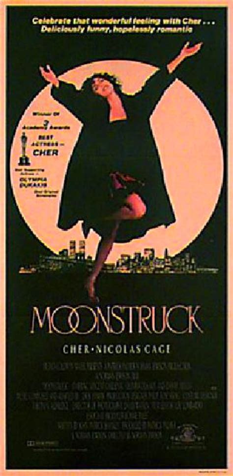 Moonstruck Original 1987 Australian Daybill Movie Poster - Posteritati ...