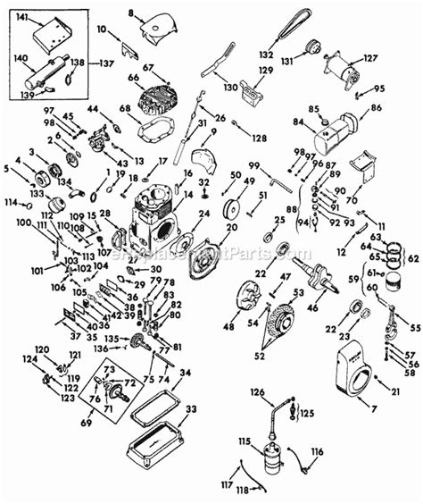 Cub Cadet 100, 100 Garden Tractor | 70 | eReplacementParts.com