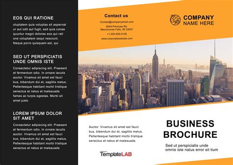 19 FREE Brochure Templates (Word, PowerPoint, Photoshop)