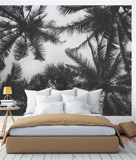 Palm Tree Photograph Wall Art in 2020 | Tree wallpaper bedroom, Tree wallpaper for walls, Wall ...