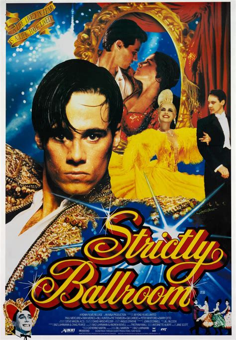 Strictly Ballroom movie poster | Baz luhrmann, Movie posters, Musical movies