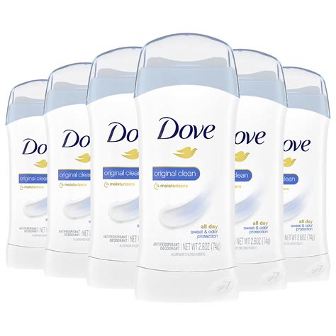 Dove Invisible Solid Antiperspirant Deodorant Stick for Women, Original ...