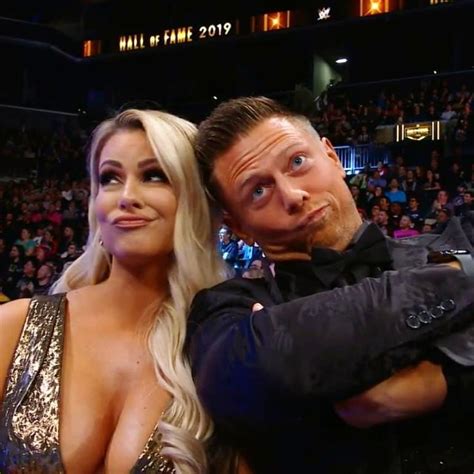 WWE Superstar The Miz (Michael Mizanin) with his wife Maryse Ouellet ...