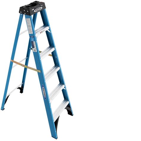 Werner 6-ft Fiberglass Type 1 - 250 lbs. Capacity Step Ladder at Lowes.com