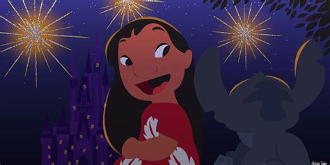 Disney Doodle: Lilo & Stitch Run To See ‘Happily Ever After’ | Mickey News