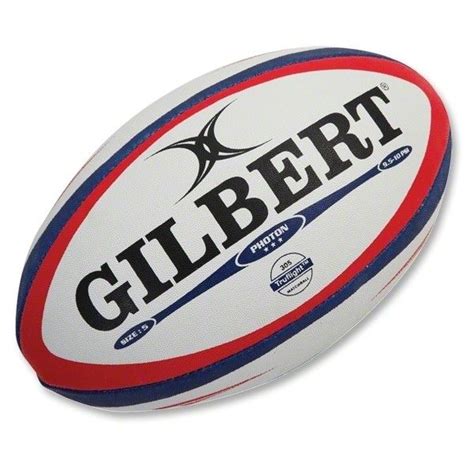 Gilbert Photon Match Rugby Ball - Red/Blue