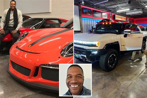 Inside Michael Strahan's $3m supercar collection with Porsches and Rolls-Royces as NFL star ...