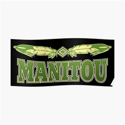 "Manitou (Native American God)" Poster for Sale by SonyaJep | Redbubble