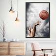 Overcast Basketball Wall Art | Photography