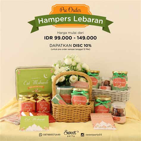 Sweet Party: Pre Order Hampers Lebaran 2016 spesial from Sweet Party