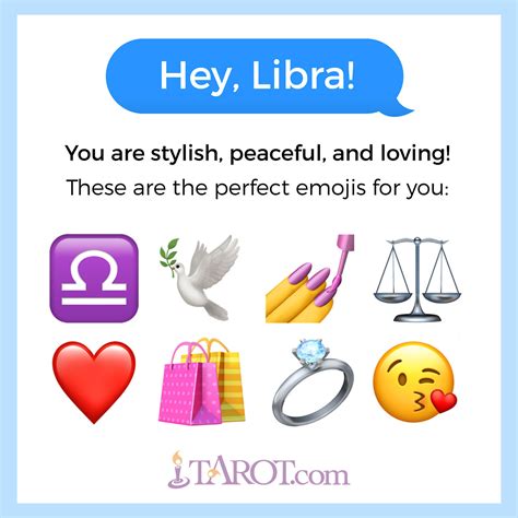 Tarot.com — Libra emojis!