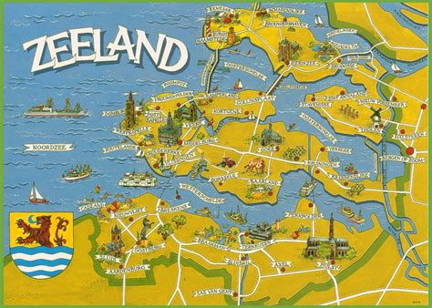 Zeeland tourist map - Ontheworldmap.com