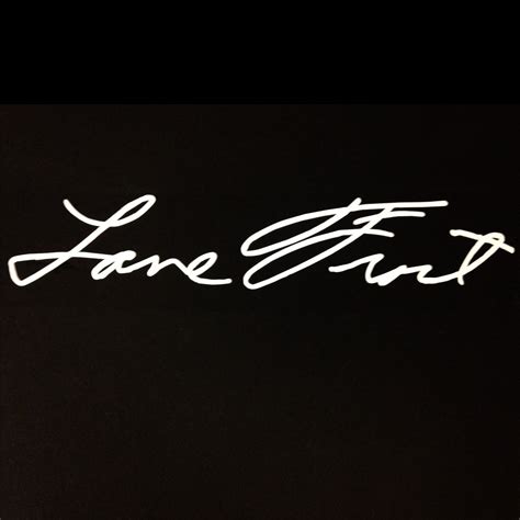 Lane Frost Signature Sticker – Lane Frost Brand