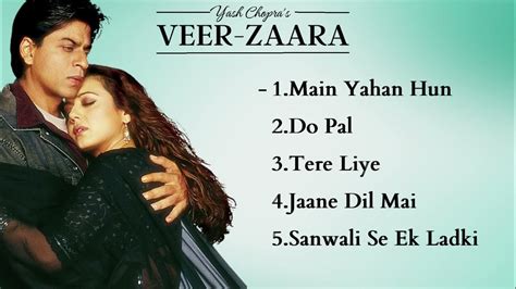 Veer Zaara Movies All Songs | Shahrukh Khan | Preity Zinta | HINDI ...