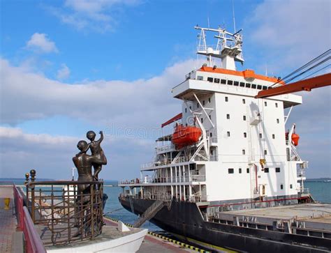 Odessa port, Ukraine stock photo. Image of transportation - 25601270