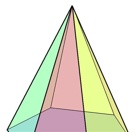 Pentagonal Pyramid Has How Many Faces Edges And Vertices - Solved Of ...