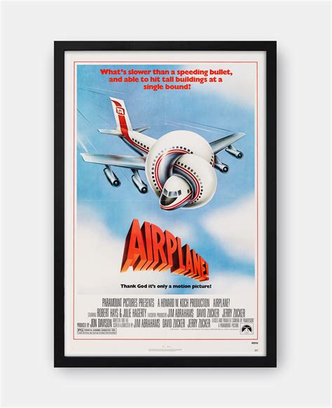 Airplane! (1980) Movie Poster - The Curious Desk