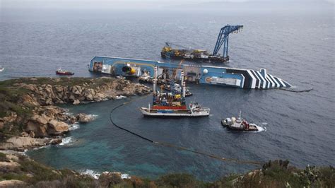 Ship Wreck Photos - Costa Concordia Disaster: One Year On - National ...