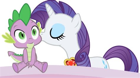 Spike and Rarity by seahawk270 on DeviantArt