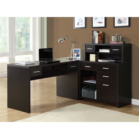 Brayden Studio Covey L-Shaped Home Office Computer Desk & Reviews | Wayfair