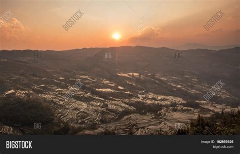 Sunrise Yuanyang Rice Image & Photo (Free Trial) | Bigstock