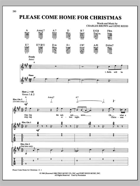 Please Come Home For Christmas | Sheet Music Direct