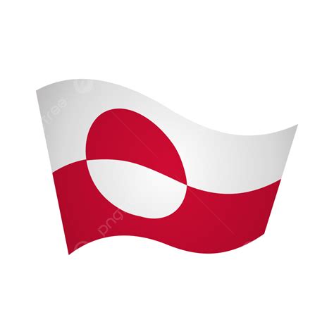 Greenland Flag, Greenland, Flag, Greenland Independence PNG and Vector with Transparent ...