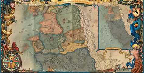 The Ultimate Guide To Witcher 3 World Map In 2023 - World Map Colored Continents